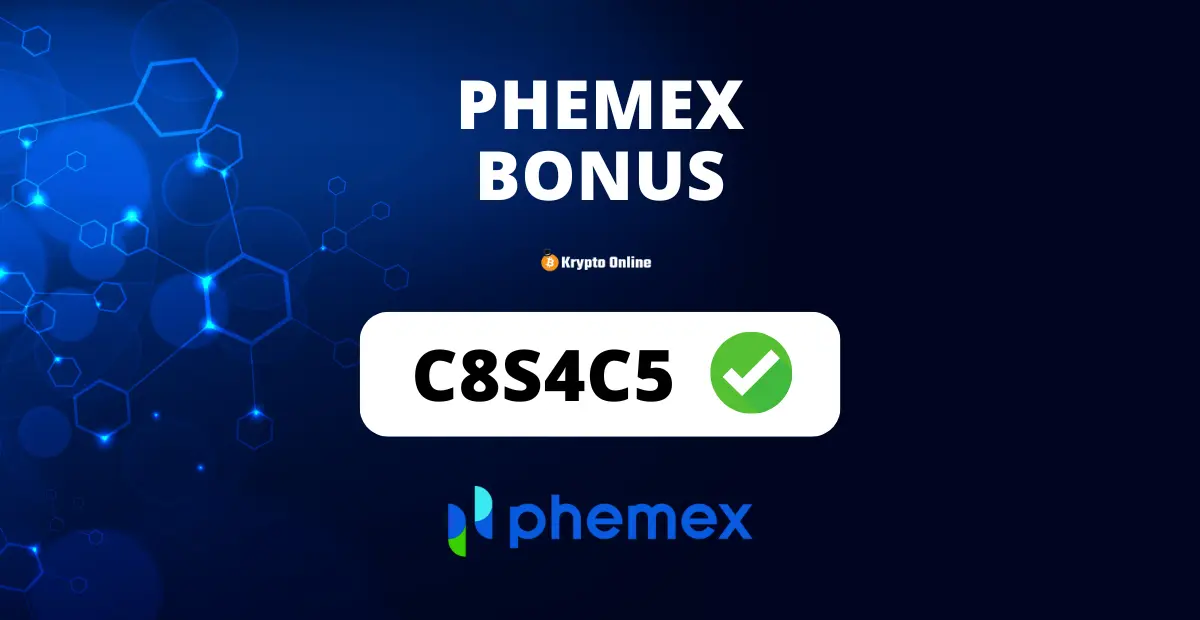 Phemex Einladungscode | C8S4C5 | Gebühren sparen & $4800 Bonus