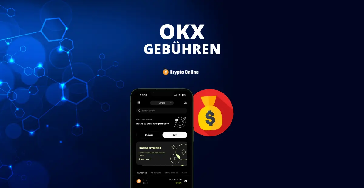 OKX Gebühren: Spot & Ein- und Auszahlung