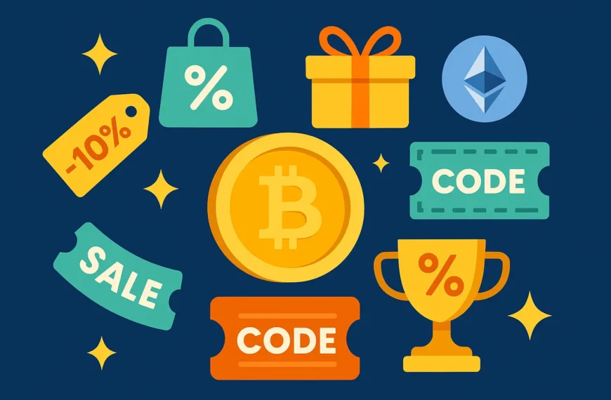 Die besten Krypto-Deals, Gutscheine, Rabatte & Promocodes