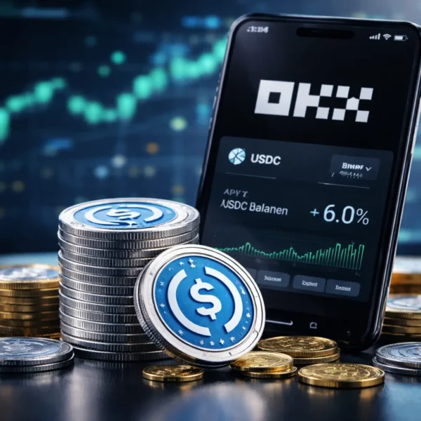 OKX startet USDC DeFi Rewards mit bis zu 6 Prozent APY