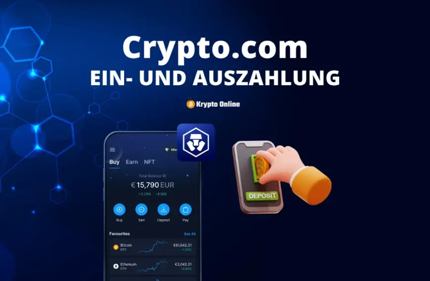 Crypto.com Einzahlung Auszahlung