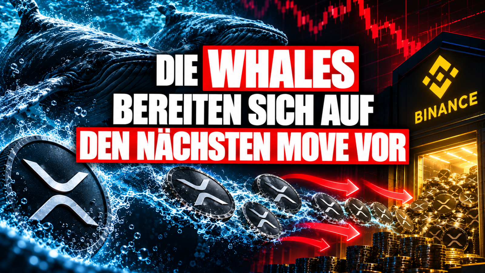 XRP-Whales bewegen 2,2 Milliarden US-Dollar zu Binance